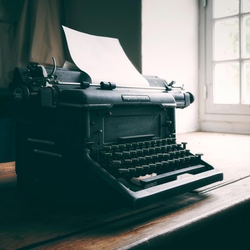 typewriter, write, old, vintage, author, writer, retro, wisdom, paper